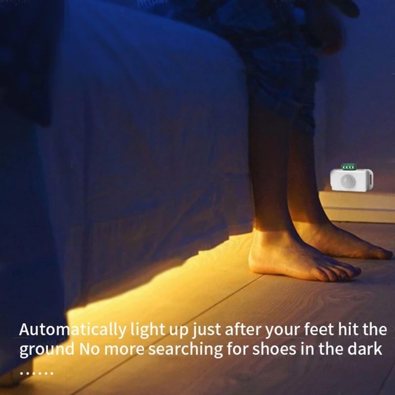 2022 neue 12V 24V PIR Sensor LED Motion Sensor Schalter, körper Sensor Controller für Timer LED Automatische Licht Streifen