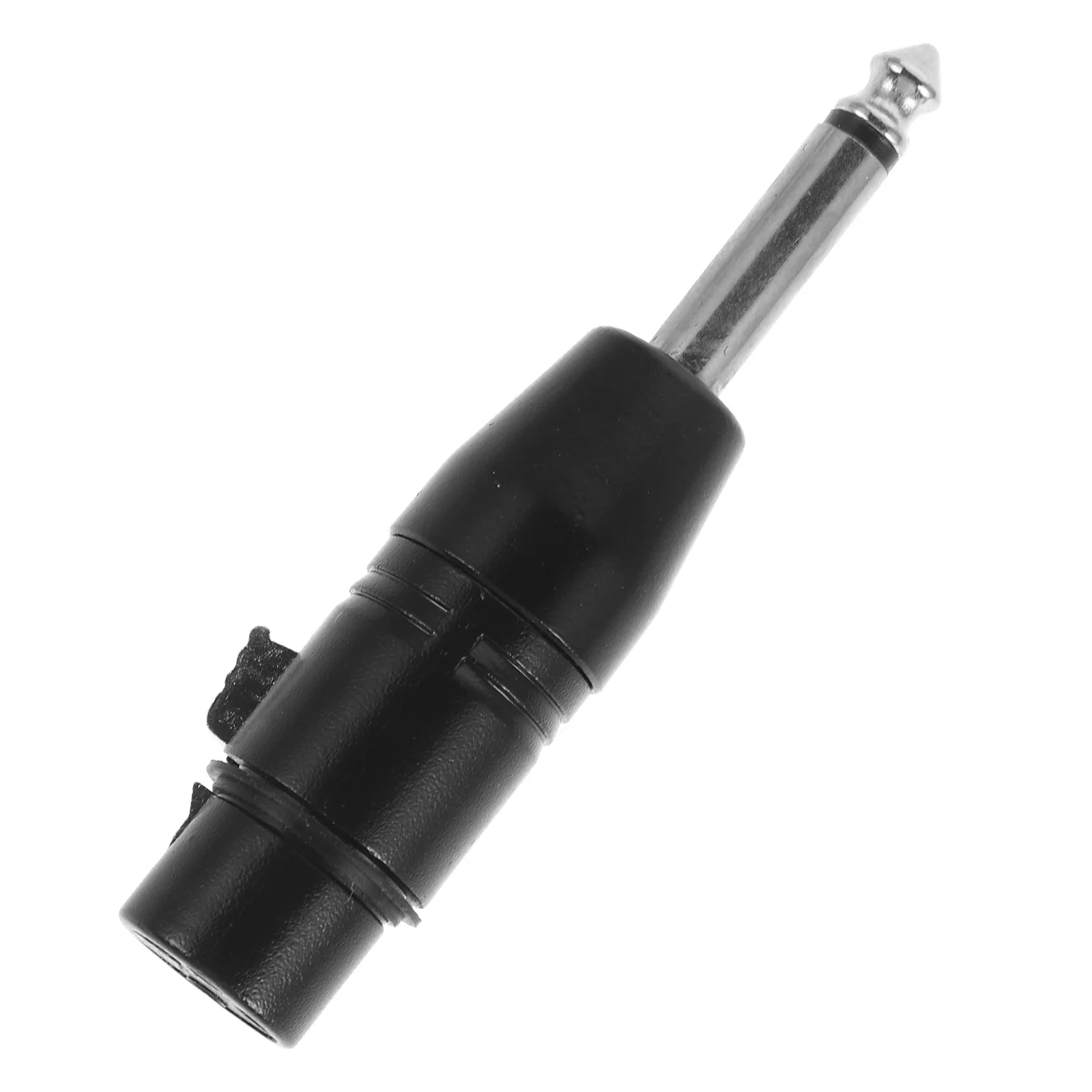 

1pcs Xlr Female To 6.35Mm Male Audio Adapter Metal Stereo Connector For Microphone Instruments Stage Sound Equipment Xlr To 1/4