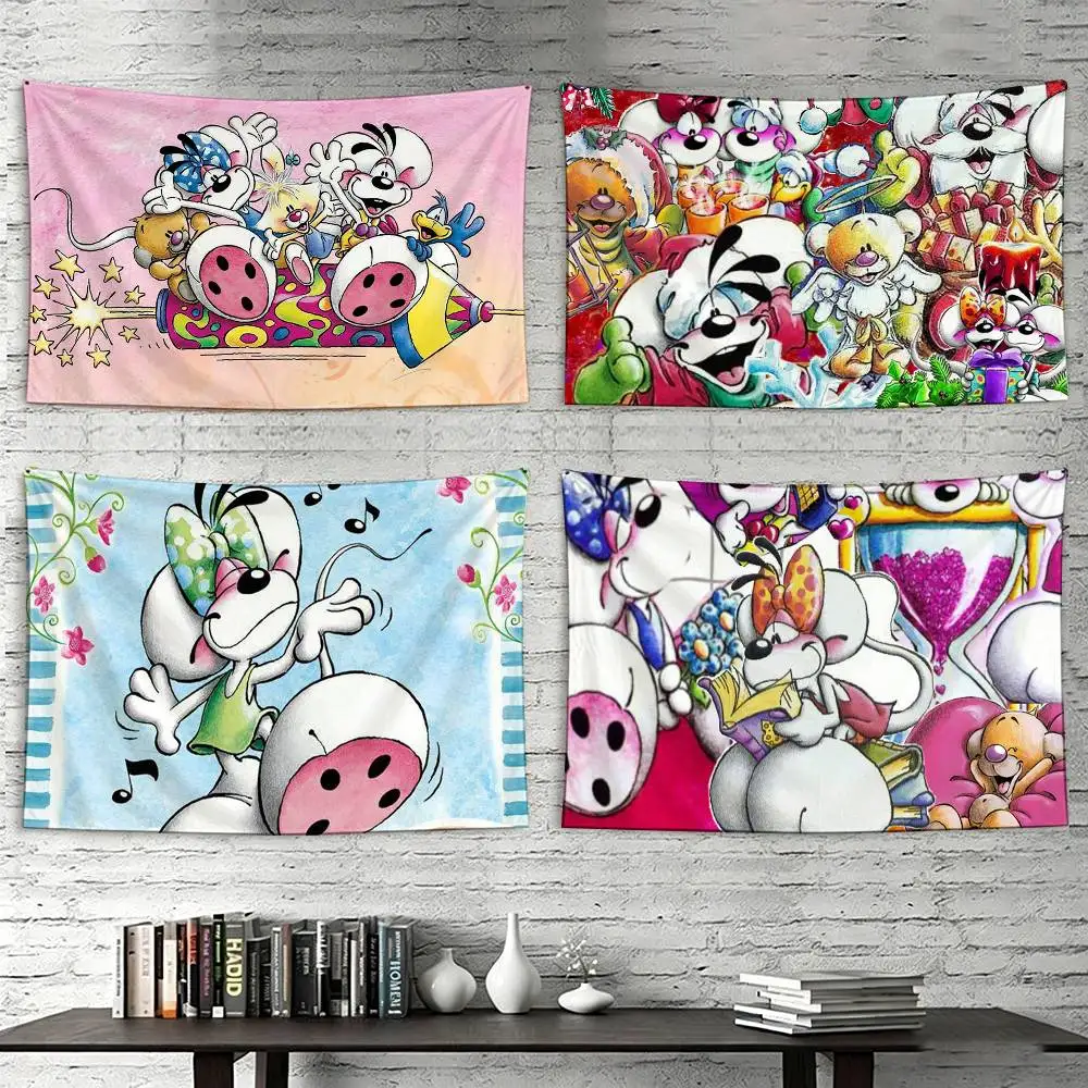 

Cartoon D-Diddl Classic Flags Suitable For Party Club Outdoor Interior Wall Decoration Banner Fans Gift