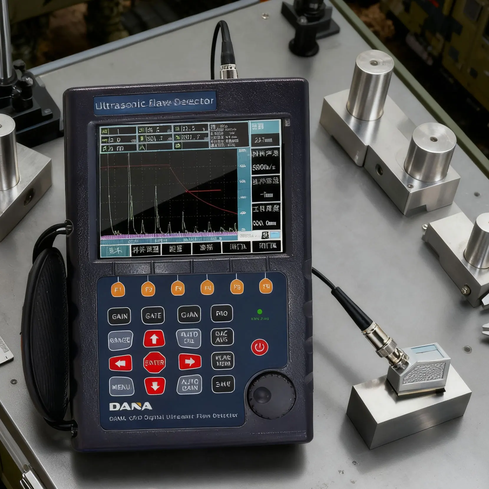 

U910 High-quality Non-destructive Testing Equipment Lightweight Portable Accurate Diagnosis Ultrasonic Flaw Detector