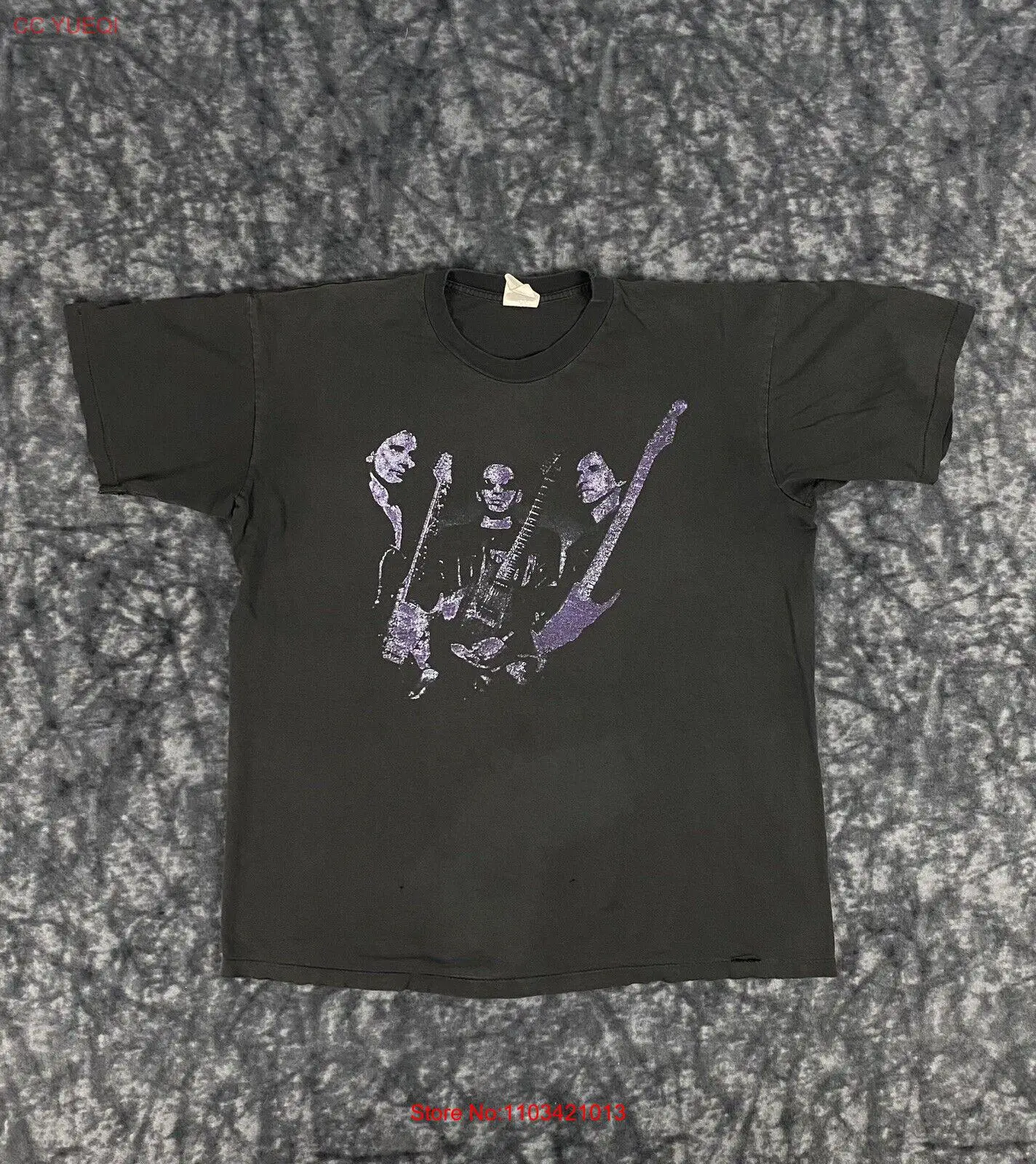 Vintage G3 JOE SATRIANI STEVE VAI KENNY WAYNE Band Concert T Shirt US Tour 1990s