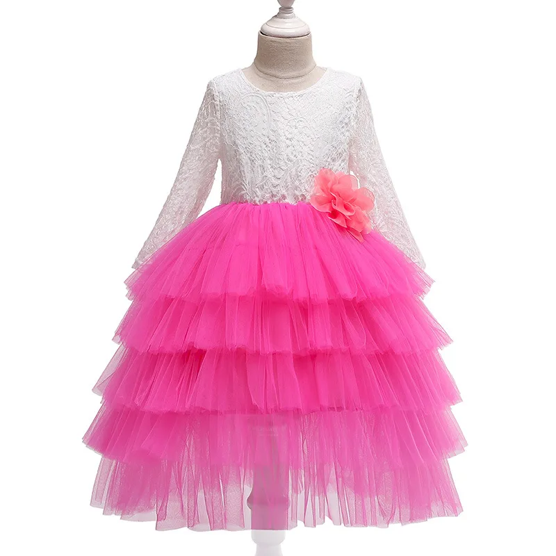 Little Girl Elegant Princess Dress Baby Children\'s Clothing Tutu Kids Dresses for Girls Clothes Wedding Party Gown Vestidos