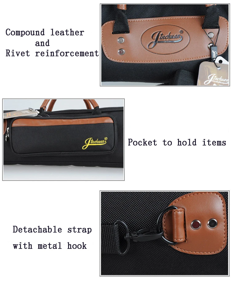 Waterproof Trumpet Bag Metal Hook