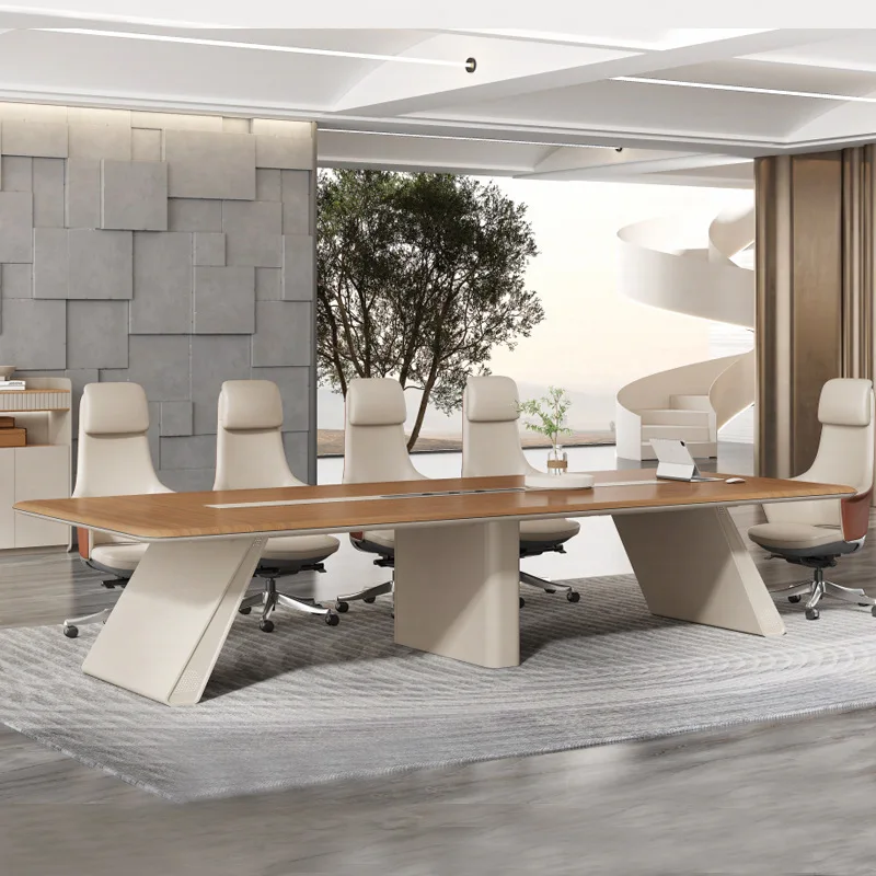 Hot Selling Office Furniture Modern Design Conference Table Wooden Meeting Desks Modular For Conference Room