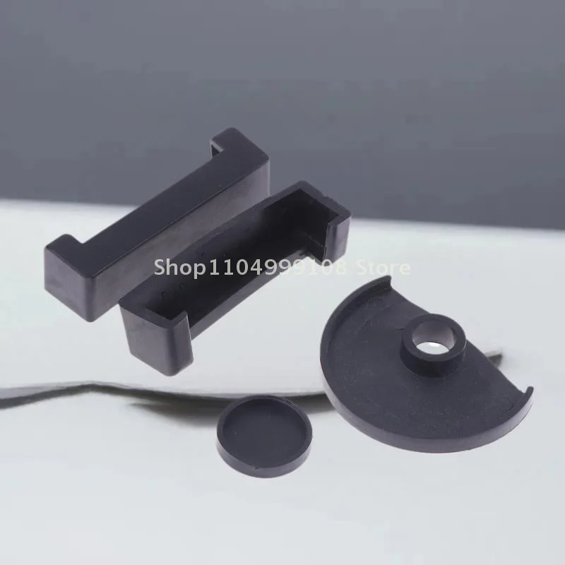 طقم وسادة ملزمة صغيرة غير قابلة للانزلاق (4 قطع) مع جوانات مطاطية في 50/60/70/80 مم - تصميم مضاد للقرص