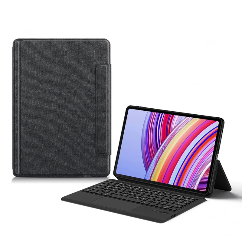 Imagem -05 - Capa de Teclado Touchpad sem Fio Capa de Suporte Espanhol Árabe Português Francês Russo Xiaomi Redmi Pad Pro 121 Pol 2023