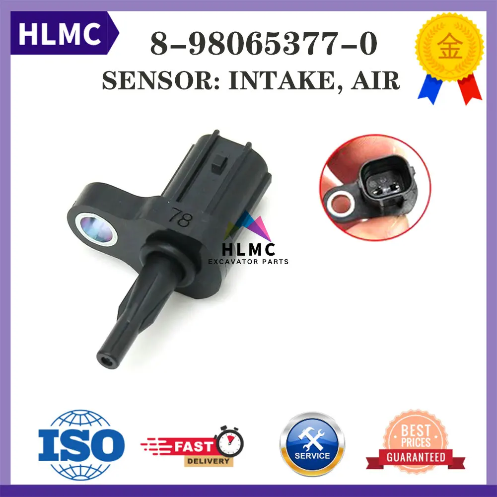 

ZX200-5A ZAX330-5A SY135-10 Intake Air Temperature Sensor Diesel Engine 4JJ1 4HK1 6HK1 6WG1 8-98065377-0 8980653770