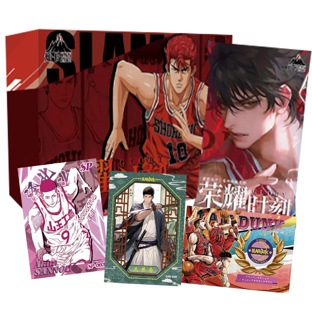 

Slam Dunk Collection Cards Basketball Competitive Anime Youthful Fervor Classic Character Cool Handsome Portrait Cards Kid Gift