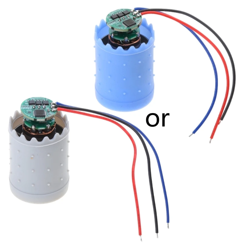 Mini Motor Efficient 12V Motor Speed 80,000RPM Brushless Motor Efficient Cooling Solution 4.5A for Bladeless Airflows KXRE