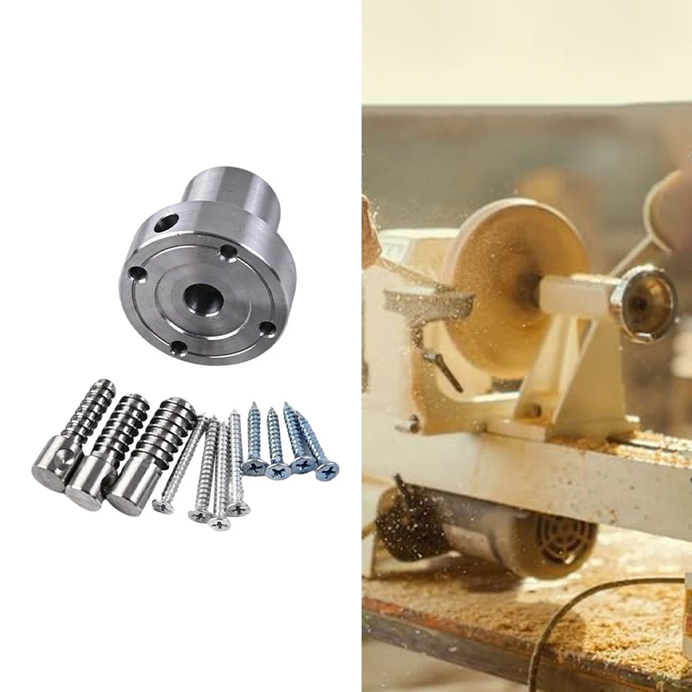 2 Inch Screw On Faceplate For Wood Lathe Machines To Create Bowls Pens And Decorative Items With Strong Grip Force