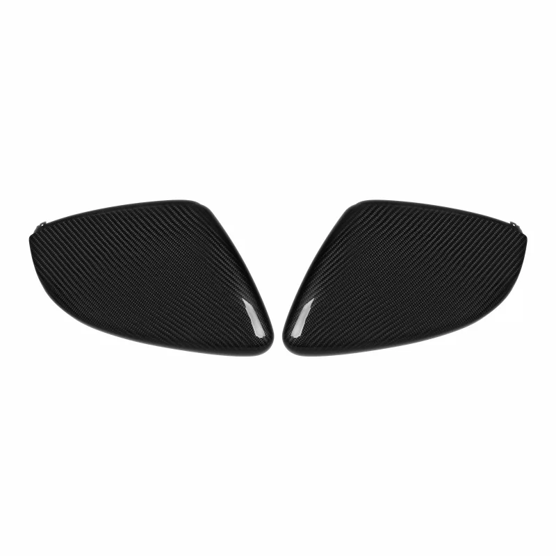 

OEM Style Carbon Fiber Mirror Caps with Lane Assistant for Audi A5 B10 / A6 C9 LHD 2025+, Protective Car Accessories