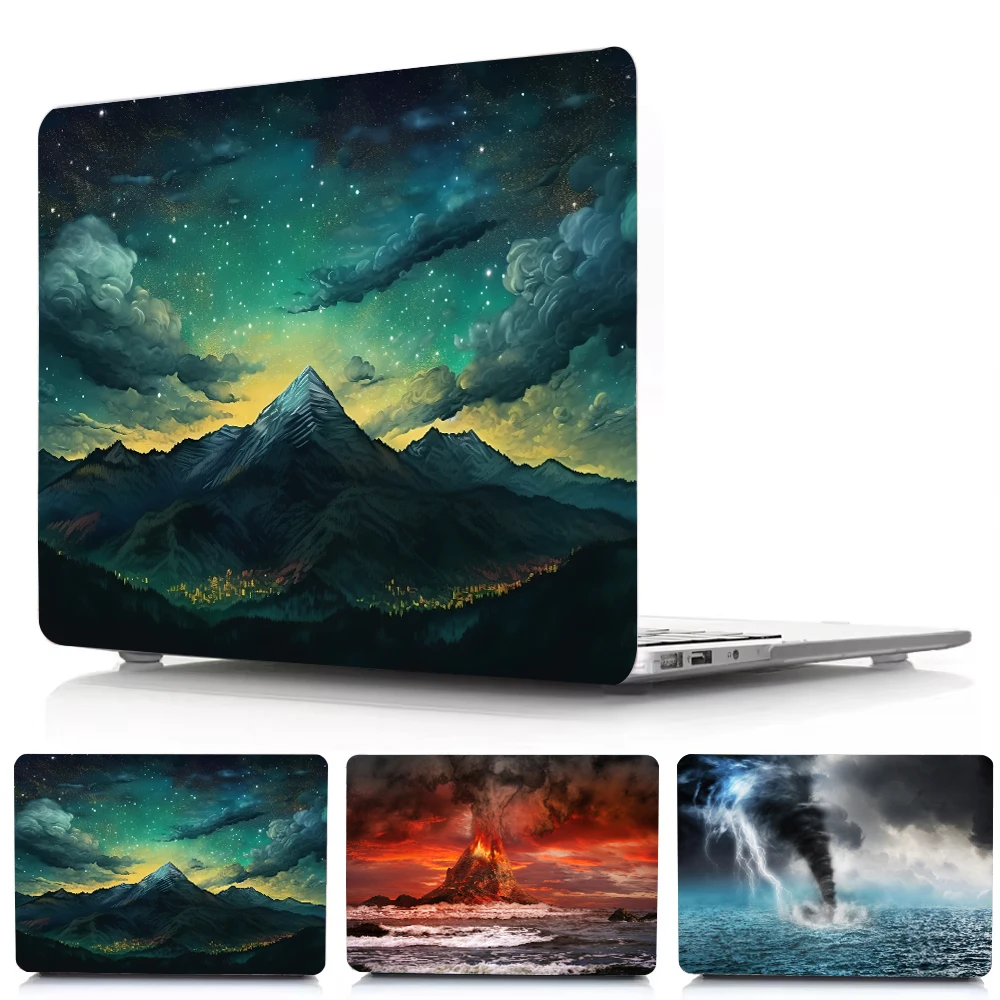 Laptop Case For  Pro 13 14 15.3 A2338 A2941 A2442 New  Mac pro 16 A2780 A2485 Macbook Air 13 15 M2 2023 A2681 A2337  M1 Cover