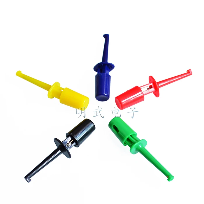 Test Haak Test Clip Test Haak Zwart Rood Geel Groen Blauw 5 Kleuren Optioneel