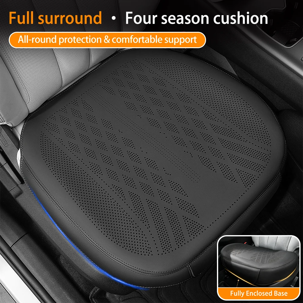 Full Wrapping Car Seat Cushion Seat Pad Protect for BMW X3 X5 X6 F20 F10 F11 F25 F15 F48 E53 E36 E46 E90 E91 E60 E61 E70 E71 E83