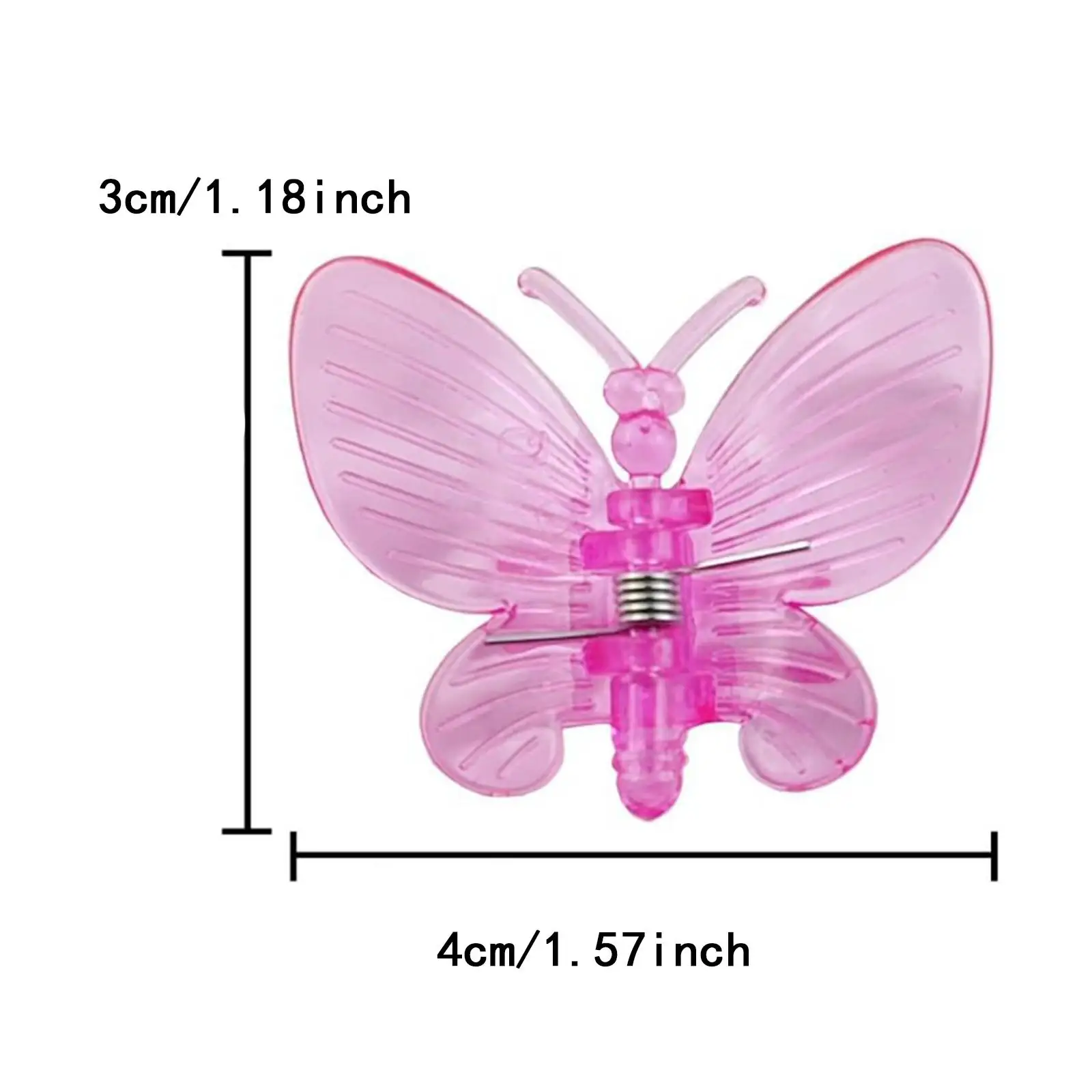 Orchid Clips Butterfly Shape Vine Clips for Single Stem Plants Stalks Vines