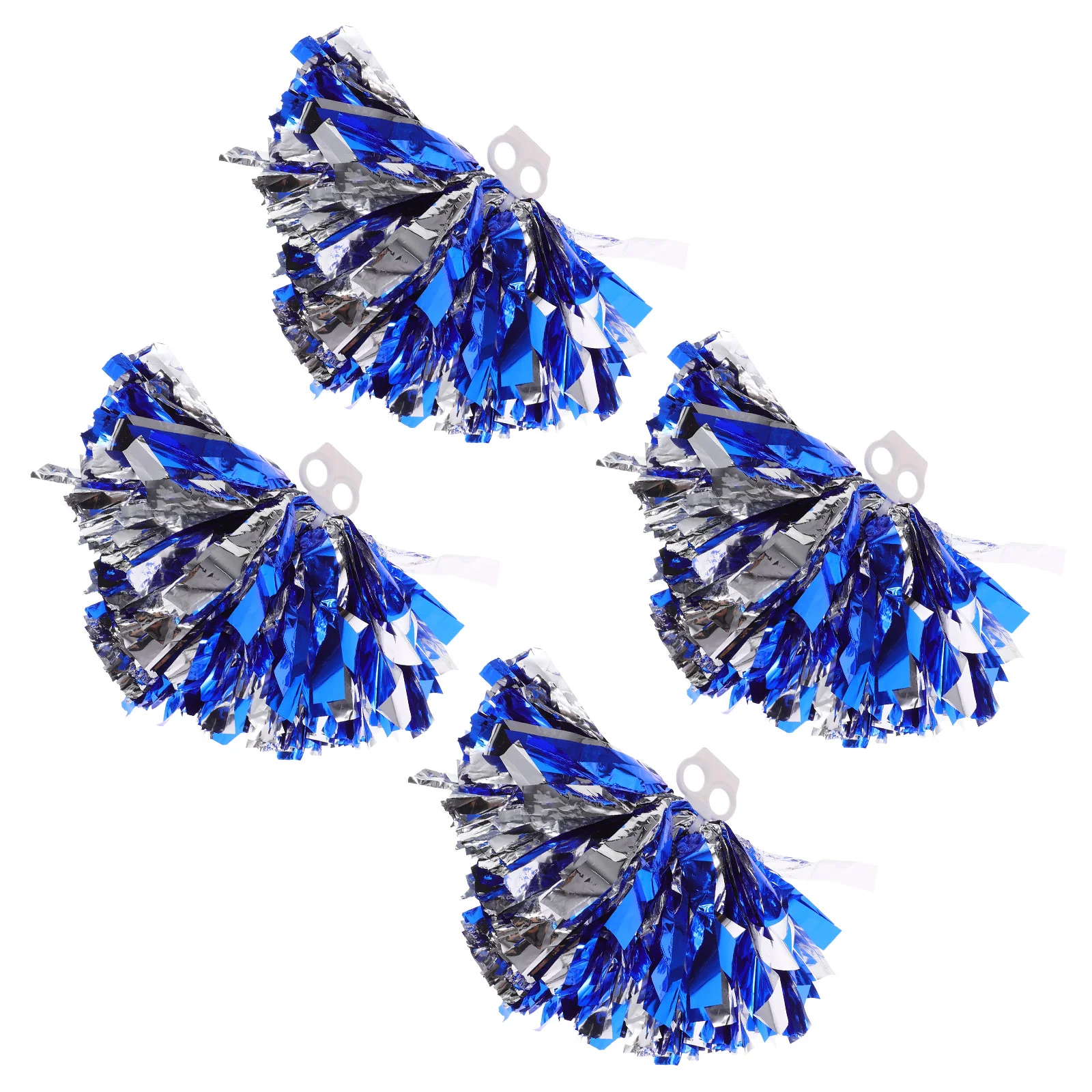 

4 Pcs Cheerleading Flower Ball Cheering Pompoms Portable Props Decorative Festival Reusable Cheerleader
