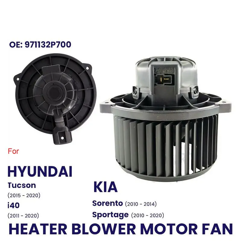 HEATER BLOWER MOTOR FAN FOR HYUNDAI I40 TUCSON IX35 KIA SPORTAGE SORENTO 10-23