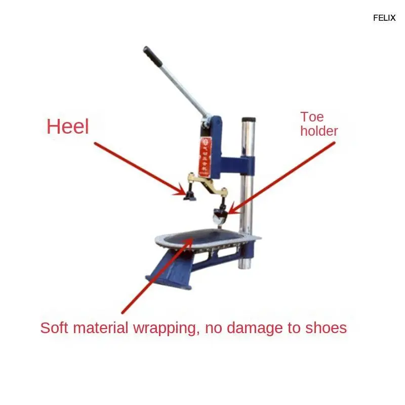 New Manual Sole Pressing Machine Suitable For Shoes and Sole Bonding Pressure Solid Pressing Equipment tools