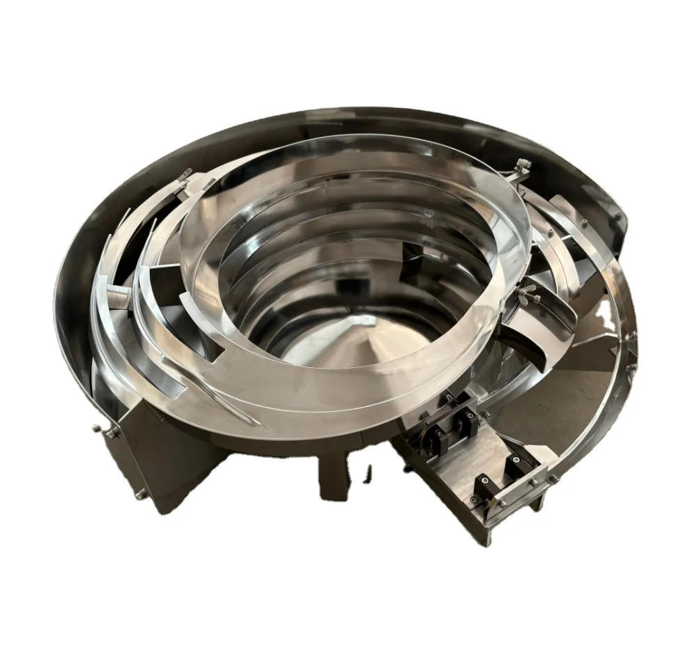 Multi-Outlet Vibratory Bowl Feeder for Distributing Parts to Multiple Assembly Stations
