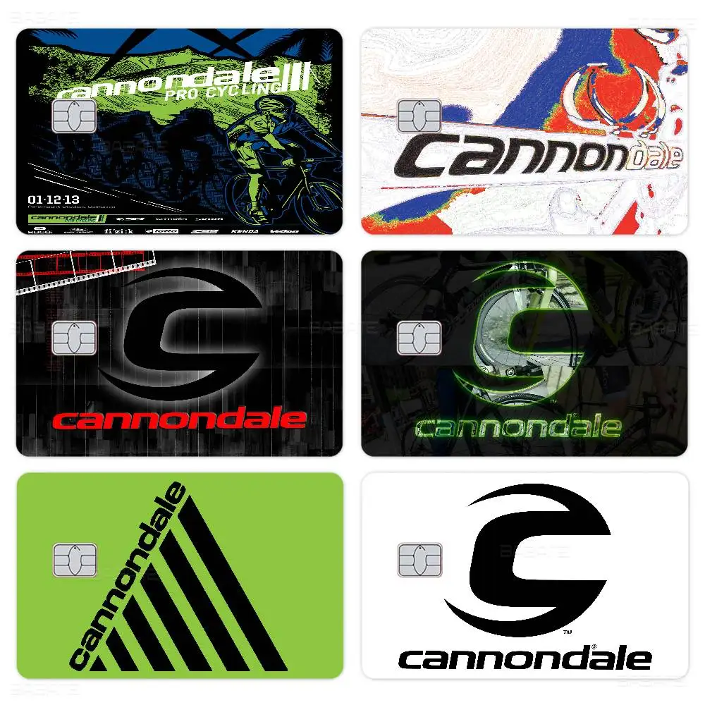 

Наклейка C-Cannondales Diy для кредитных и дебетовых карт, декоративная наклейка для вечеринок, водонепроницаемая, маленькая наклейка-скин для чип-карт