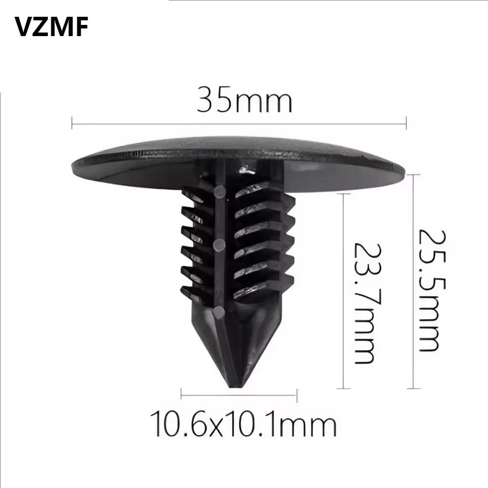 20 個 OE7703077435 多車両汎用車の天井バックルカバートランク固定バーブバックルナイロンリベットクリップ A75