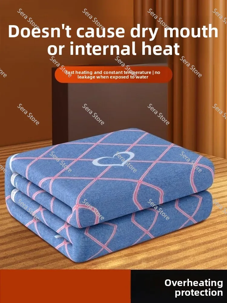 Electric blanket single double electric mattress double control temperature control home student dormitory