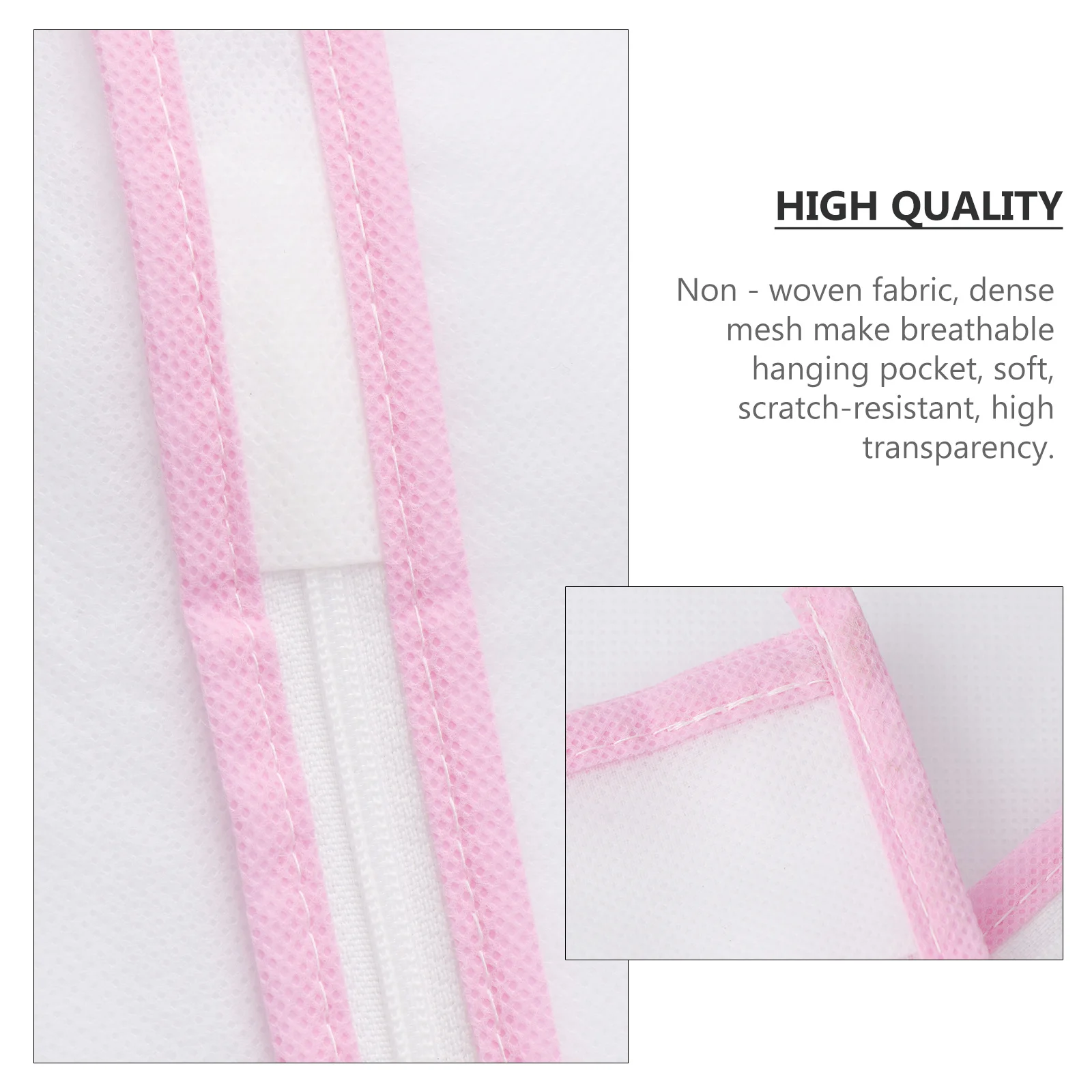 

1Pcs Bridal Garment Bag Wedding Gown Storage Cover Dust Proof Full Dress Nonwoven Protective Case Wrinkle Free Travel Friendly