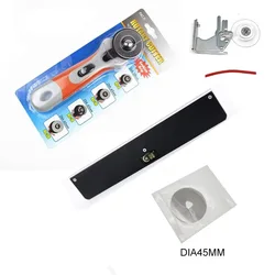 Rubber Band Cutting Suit Taper Ruler + Hobbing Cutter Slingshot Tool Outdoor Shooting