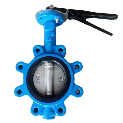 Factory Good Price Chemical Industry Safe and Durable PN10 PN16 Lug Type Soft Seated Butterfly Valve