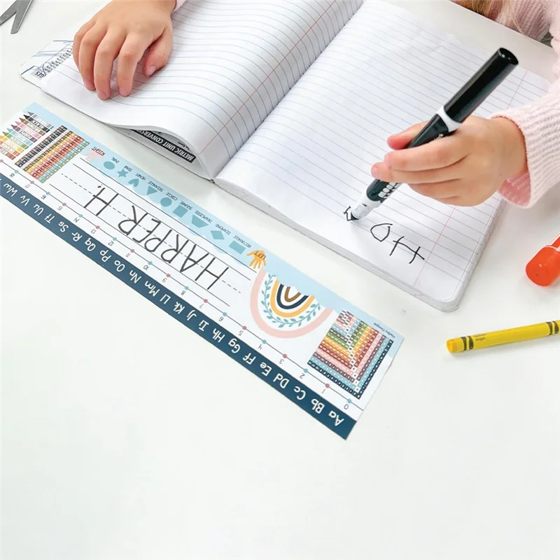 ABPP-25 Targa per insegnante Boho per scrivania in aula - Etichette con nome per scrivania Aula Asilo, Targhe con nome per scrivania per studenti