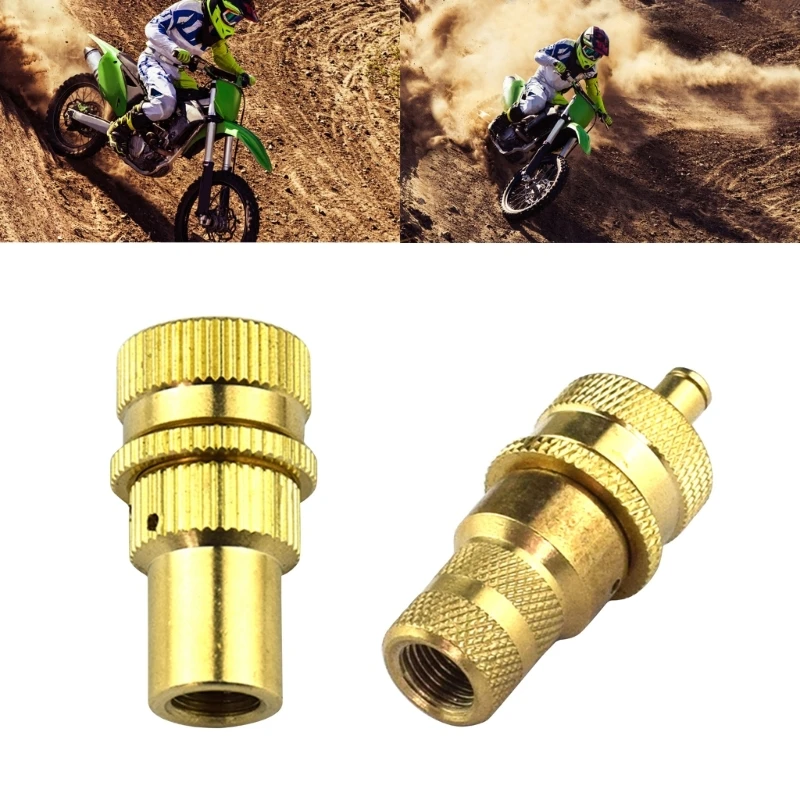 Universal Offroad Tire Deflators Automatic 6-30PSI Brass Tyre Deflator Tire Pressure Relief For Car Motorcycle