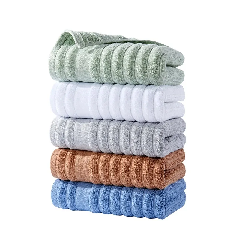 100 Cotton Towels 2 Pack Household Absorbent Soft Padded Cotton Bathroom Towels For Men And Women 5 Pack Postage 33x77cm