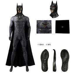 Zentai Gotham Knights Bruce Wayne Cosplay  Halloween Carnival Costume Superhero Outfit With Mask Fancy Dress Up Jumpsuit