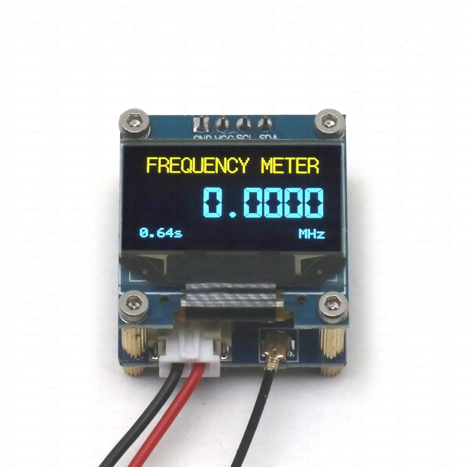 20Mhz ~ 2.7Ghz Contatore di frequenza Display OLED Misuratore di frequenza del segnale digitale RF Misurazione 433Mhz 868Mhz 915Mhz 1090Mhz 2.4Ghz