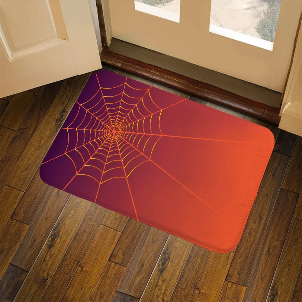 

Spider Web Doormat Kitchen Decoration Welcome Home Balcony Decorations Kawaii Rug Doormats Bath Mat Doormat for Entrance Door