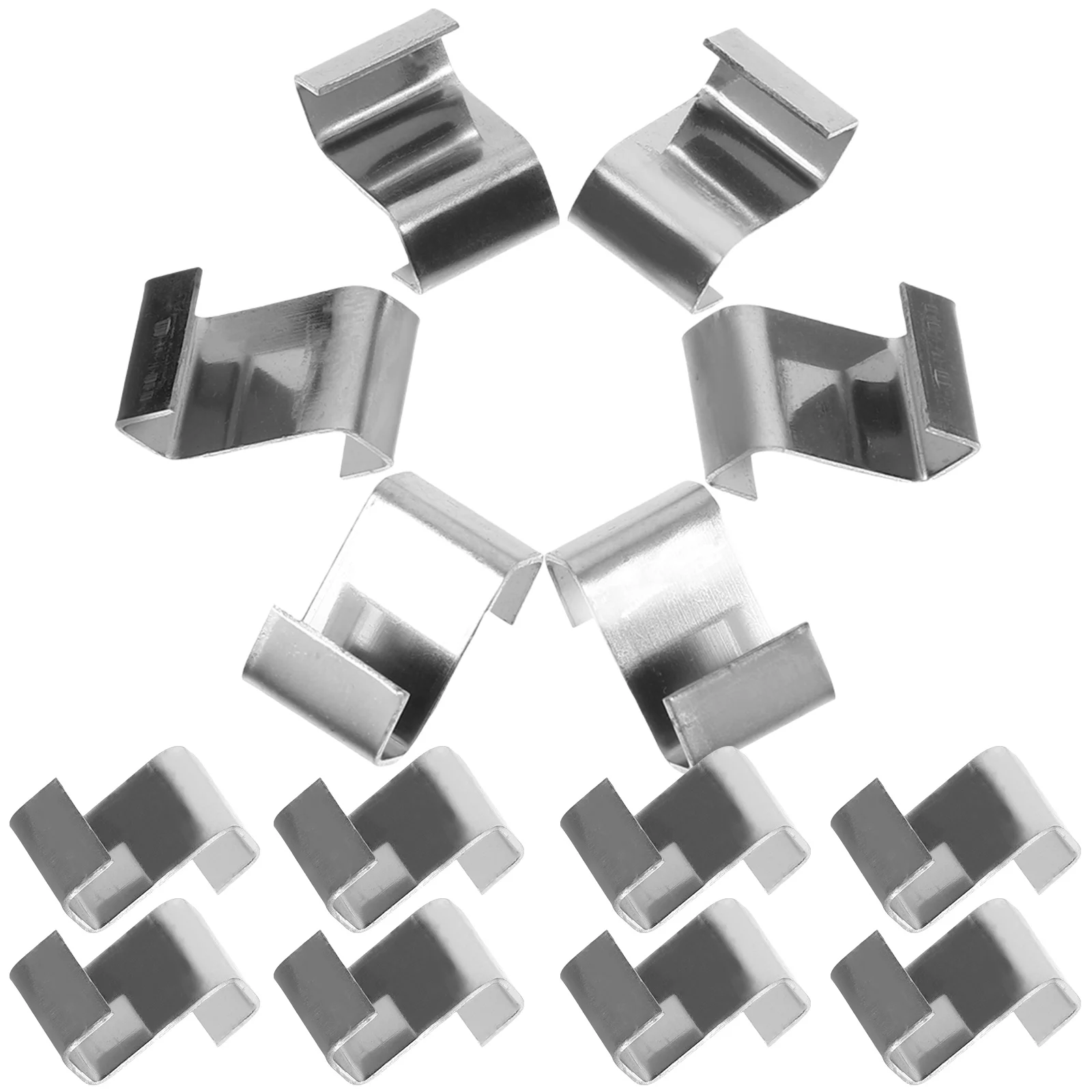 

25 Pcs Doors and Windows Plant Clips for Support Stainless Steel Greenhouse Supplies