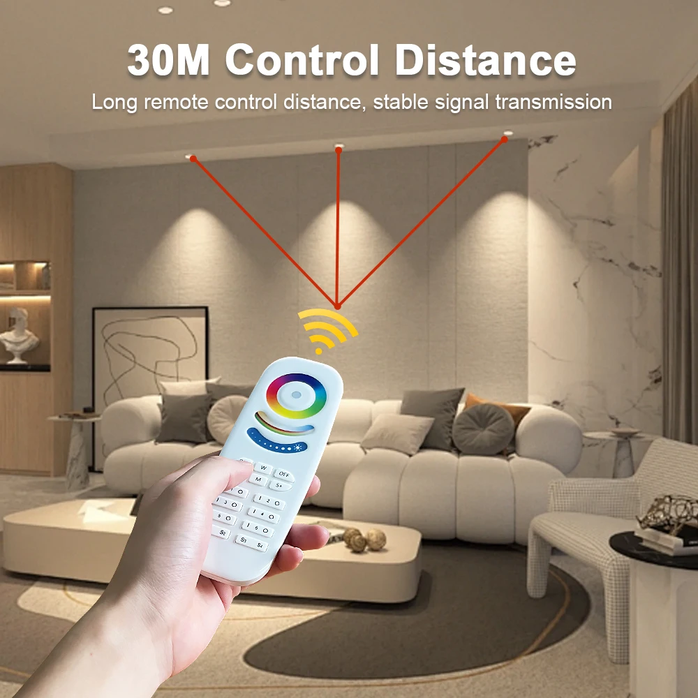 Imagem -06 - Gledopto Controle Remoto Smart Home Light Controller Modo de Memória Rgb Cct Multi-led Modos Mudando Modos Zone 2.4g