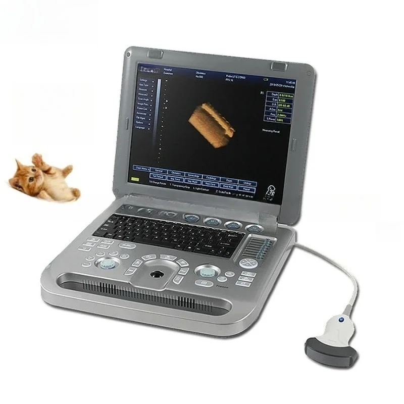 OEMPortable Ultrasound Diagnostic Instrument Veterinary Full Digital B-Ultrasound Machine Color Ultrasound Imager