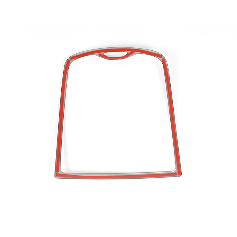 กรอบตกแต่งลำโพงกลางคอนโซลหน้ารถยนต์สแตนเลส สำหรับ BMW X3 X4 G01 G02 ปี 2018-2022 อุปกรณ์ตกแต่งภายในรถยนต์