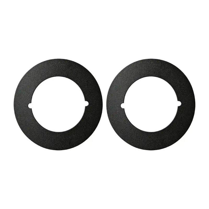 652F Round Lock Opening Repair Plate 304 Steel Door Hardware Cover for Interior Door Reinforcement Projects Use