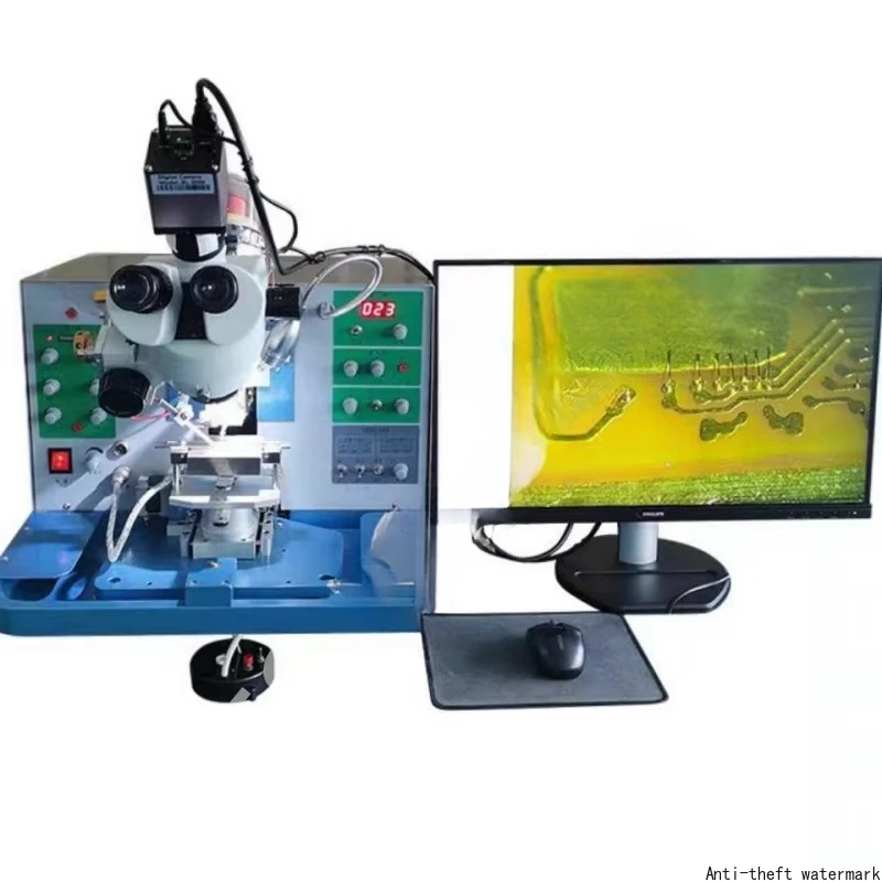 Ultrasonic Gold Wire Ball Bonding Soldering Machine Low Power Devices and Other Semiconductor Internal Lead Welding