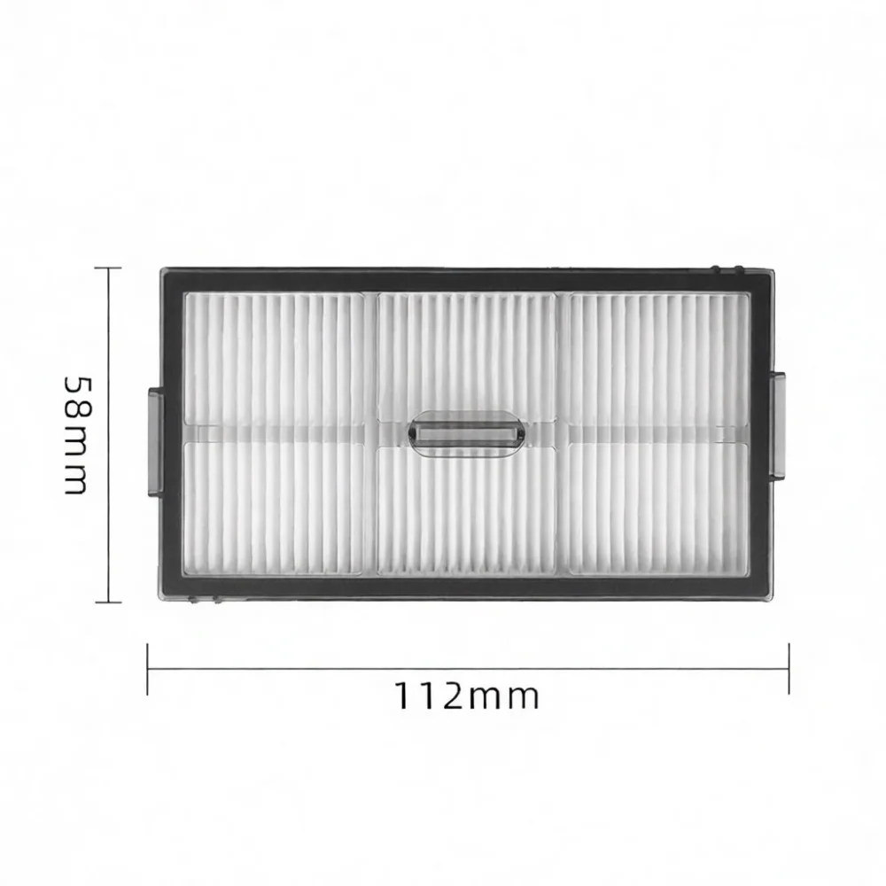 For Roborock Qrevo CurvX Spare Accessory Set Main Brush Side Brush HEPA Filter Mop Pads Vacuum Cleaning Components