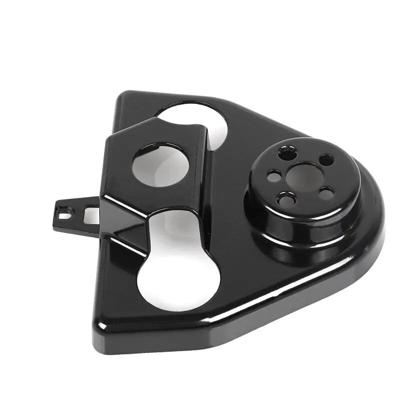 Strict Black Handlebar Riser Cover For Road King FLHR Custom 2003-2013 Parts Accessories