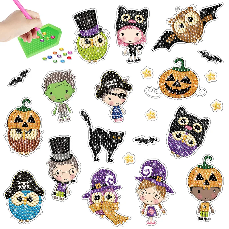 

Harry Potter Themed Diamond Painting Stickers Cartoon Character DIY Diamond Painting Stickers Creative Cartoon Children's Gift