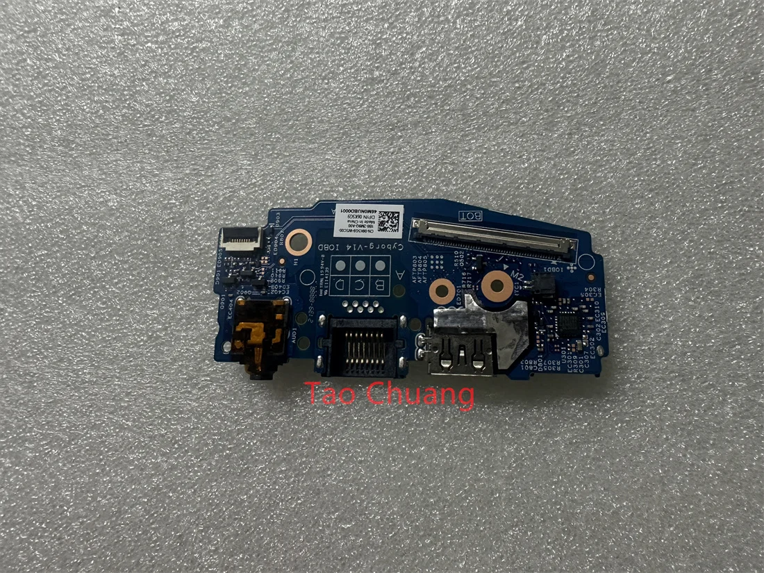 FOR DELL Vostro 5410 5415 SD Card Reader Audio USB Board Switch Button Board 06K5G9