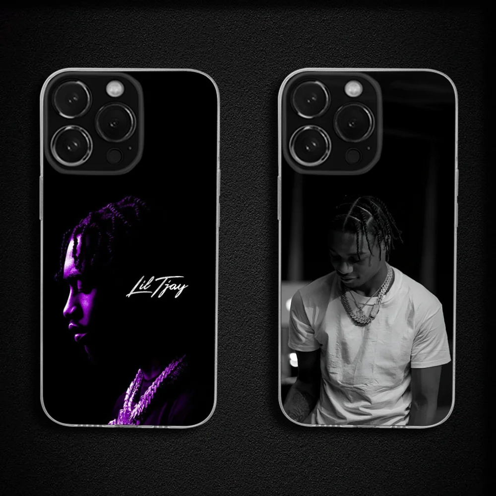 

Rapper L-Lil Tjay 222 Phone Case For iPhone 16,15,14,13,12,11 Plus,Pro,Max,XR,XS,X,Plus,SE,Mini Transparent Soft Cover