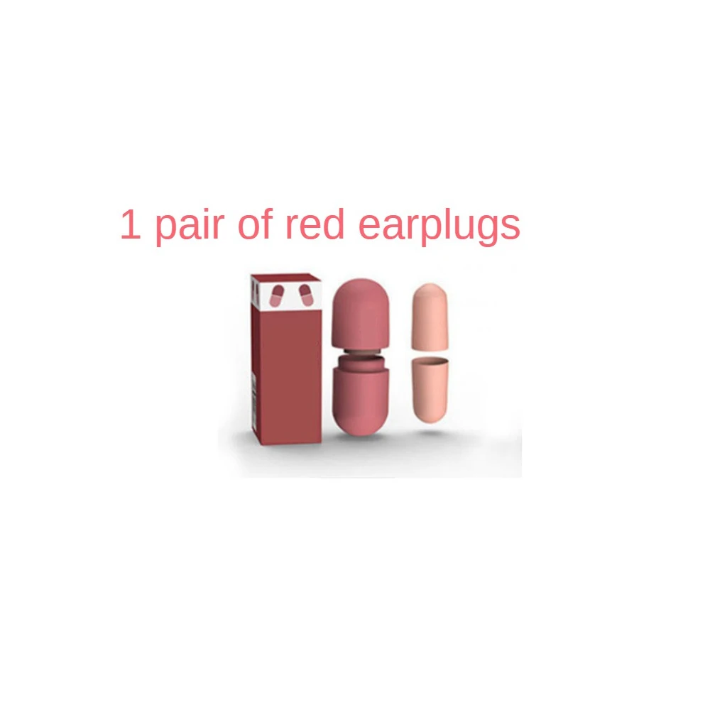 Soft Soundproof Ear Plugs para dormir, Anti-ruído Rebound, Mudo, 1 a 8Pcs