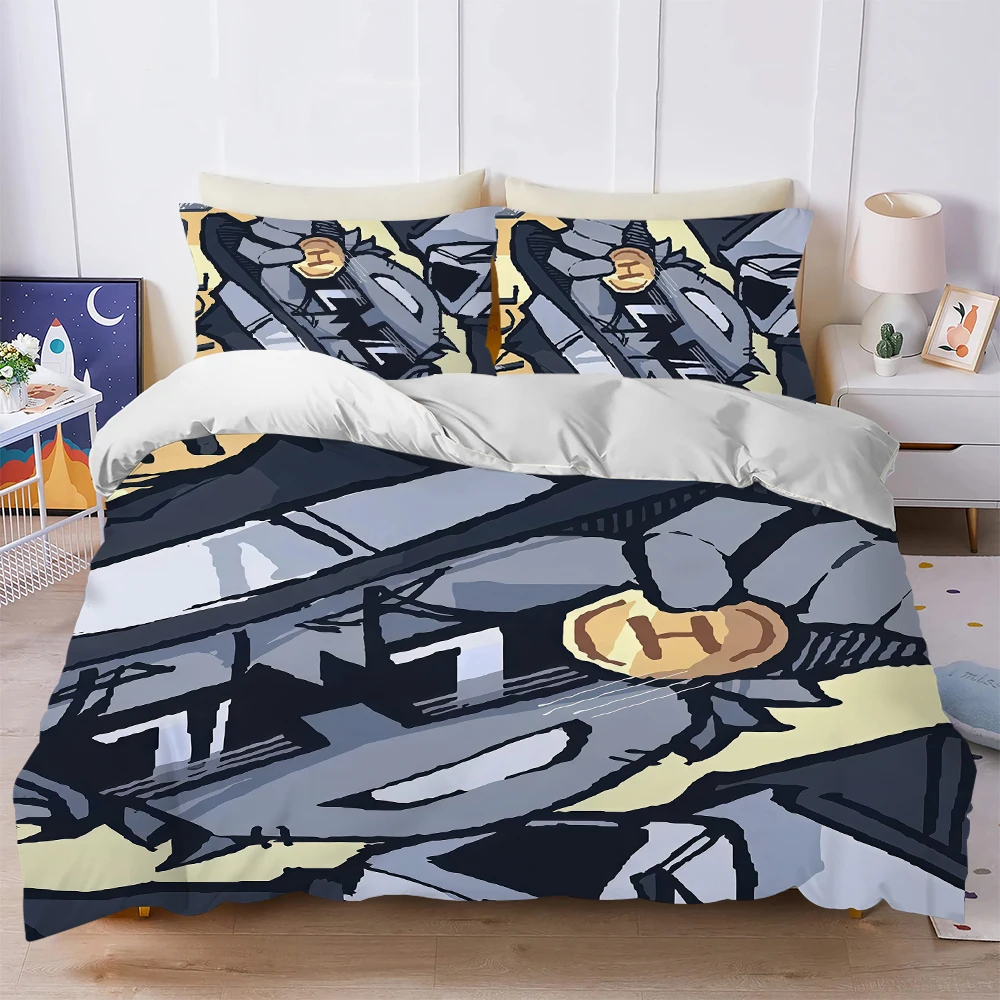 F-ForsakenS Chance Game Duvet Cover Set Soft Wash Bed 3 Piece Summer Comfortable Student Dormitory Home Baby Bedding Best seller