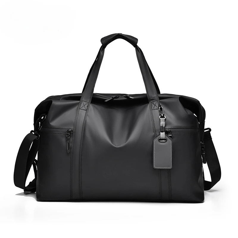 2026 جديد وصول حقائب السفر النايلون الفاخرة موضة الرجال سعة كبيرة الذكور حقائب كتف حقائب اليد الرجالية السفر واق من المطر حمل حقيبة #1