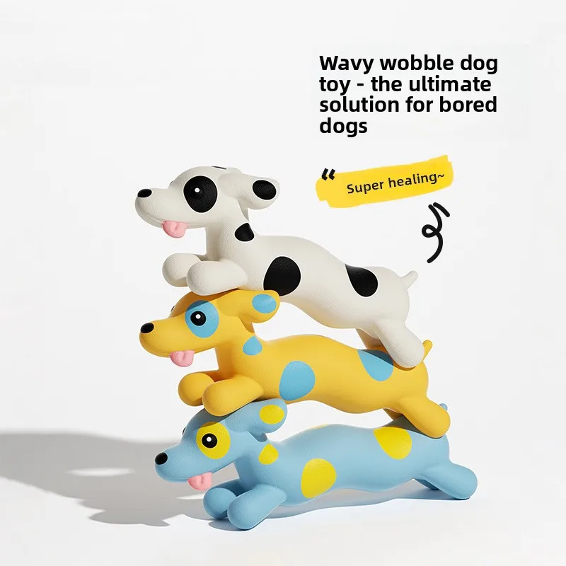 Hot-Selling Winter Dog Latex Toy - Creative Sound Design, Durable Teeth Grinding for Medium & Large Dogs